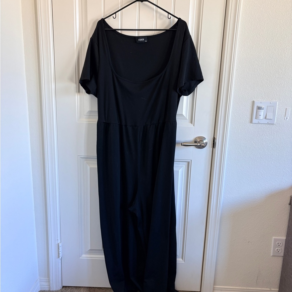 Cider Classic Black Jumpsuit